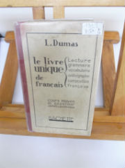 Le livre unique de français L Dumas